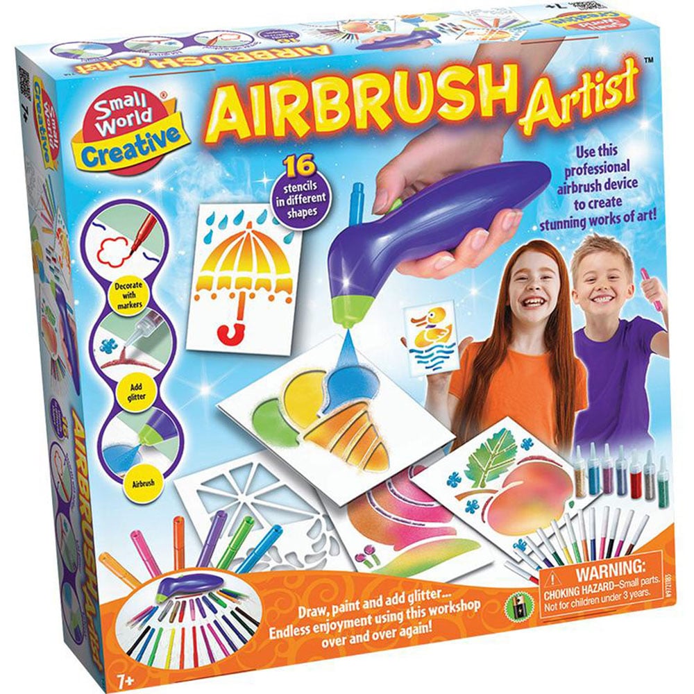 Small World Toys Make Your Own Airbrush Artist Kit  Image 1