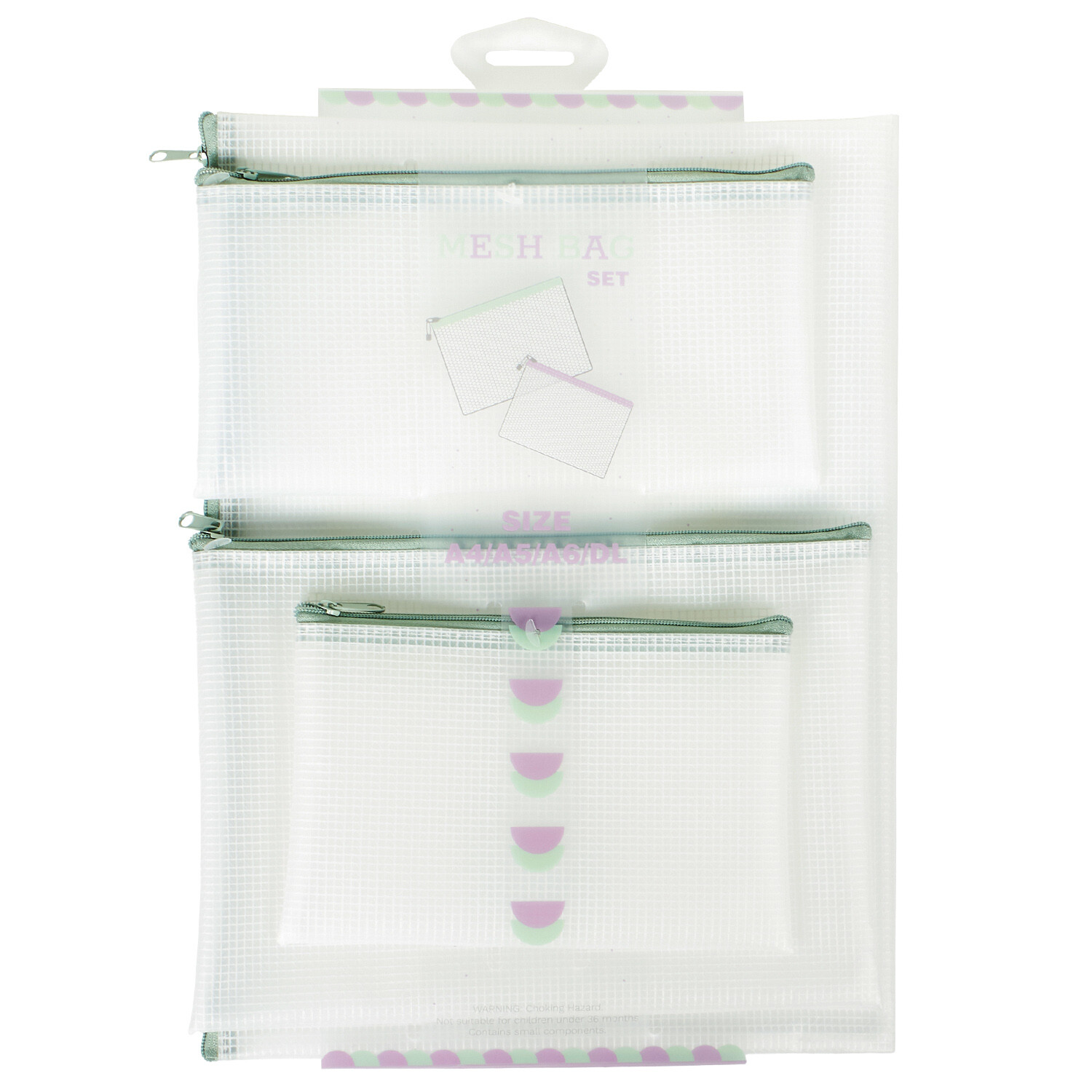 Mesh Bag Set - Clear Image 5