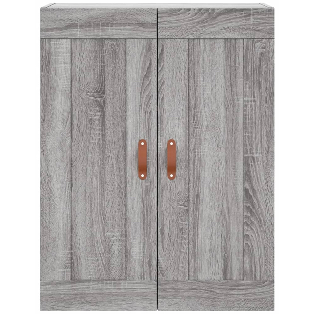 vidaXL 4 Door Grey Sonoma Highboard Image 5