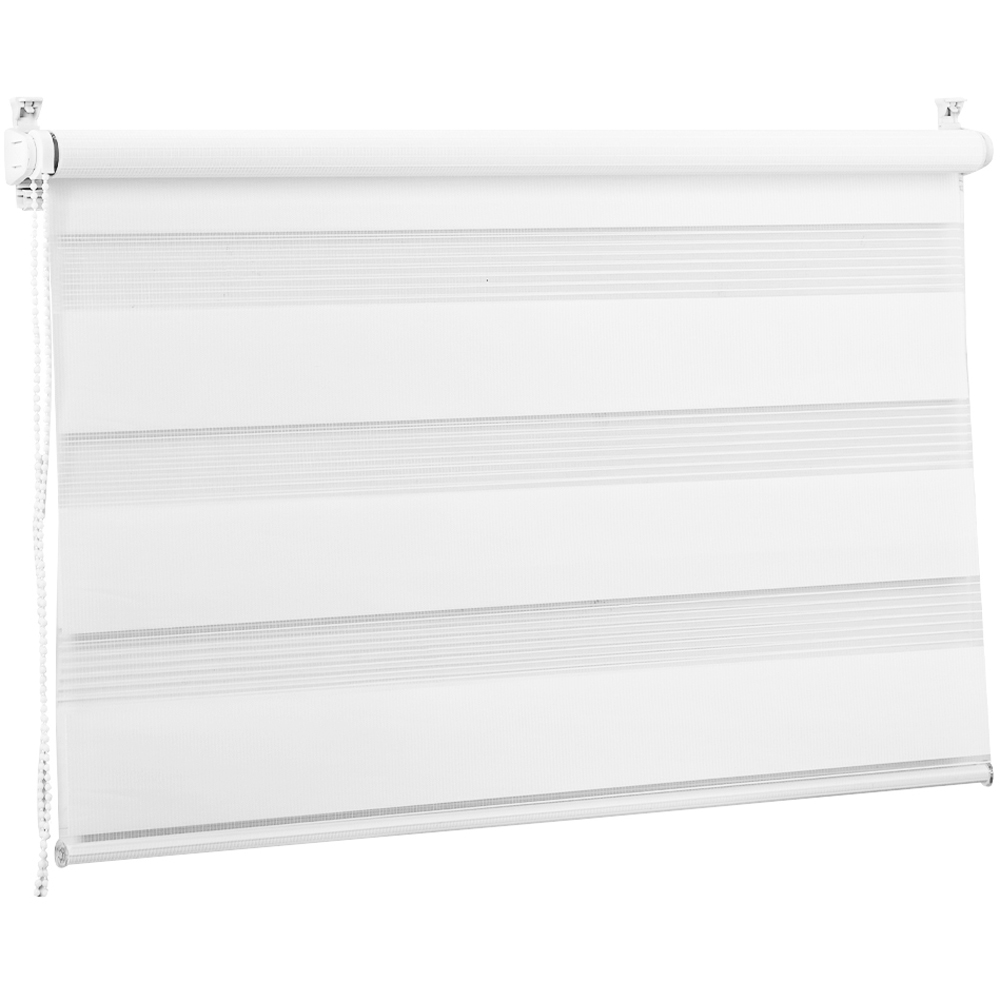 Living and Home Zebra Roller Blind White 60 x 150cm Image 5