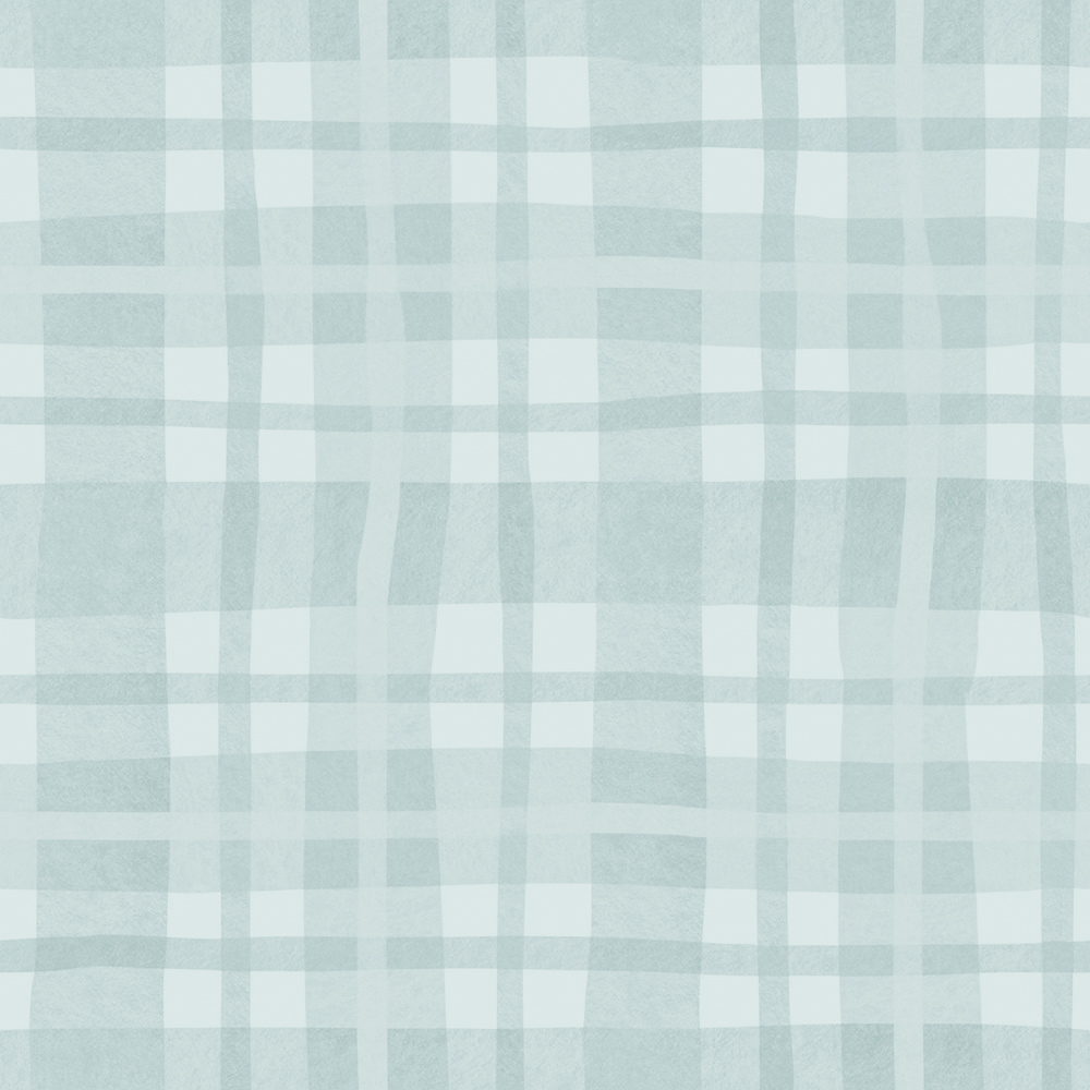 Holden Decor Ivy Plaid Sky Blue Wallpaper Image 1