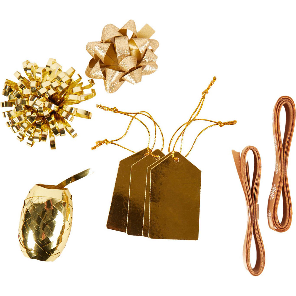 Contemporary Christmas Gift Accessories - Gold or Silver Image 4
