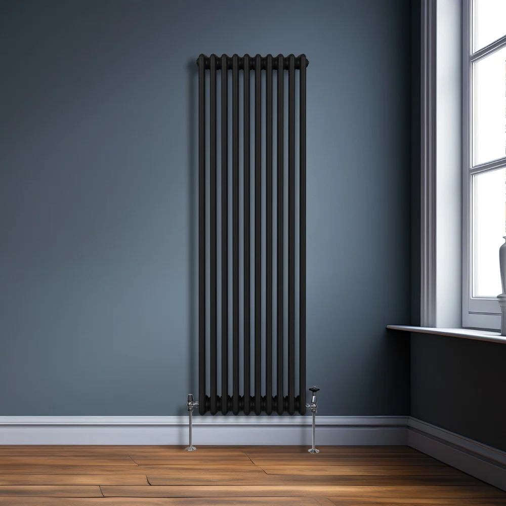 Monster Shop 6596 BTU Black Traditional 3 Column Radiator 1800 x 472mm Image 2
