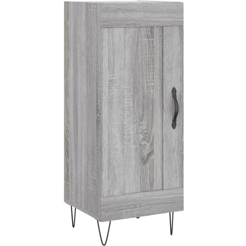 vidaXL 2 Door Grey Sonoma Highboard Image 7