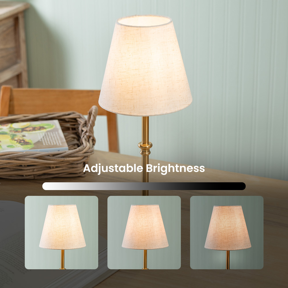 ValueLights Lowe Rechargeable LED Portable Table Lamp Image 7