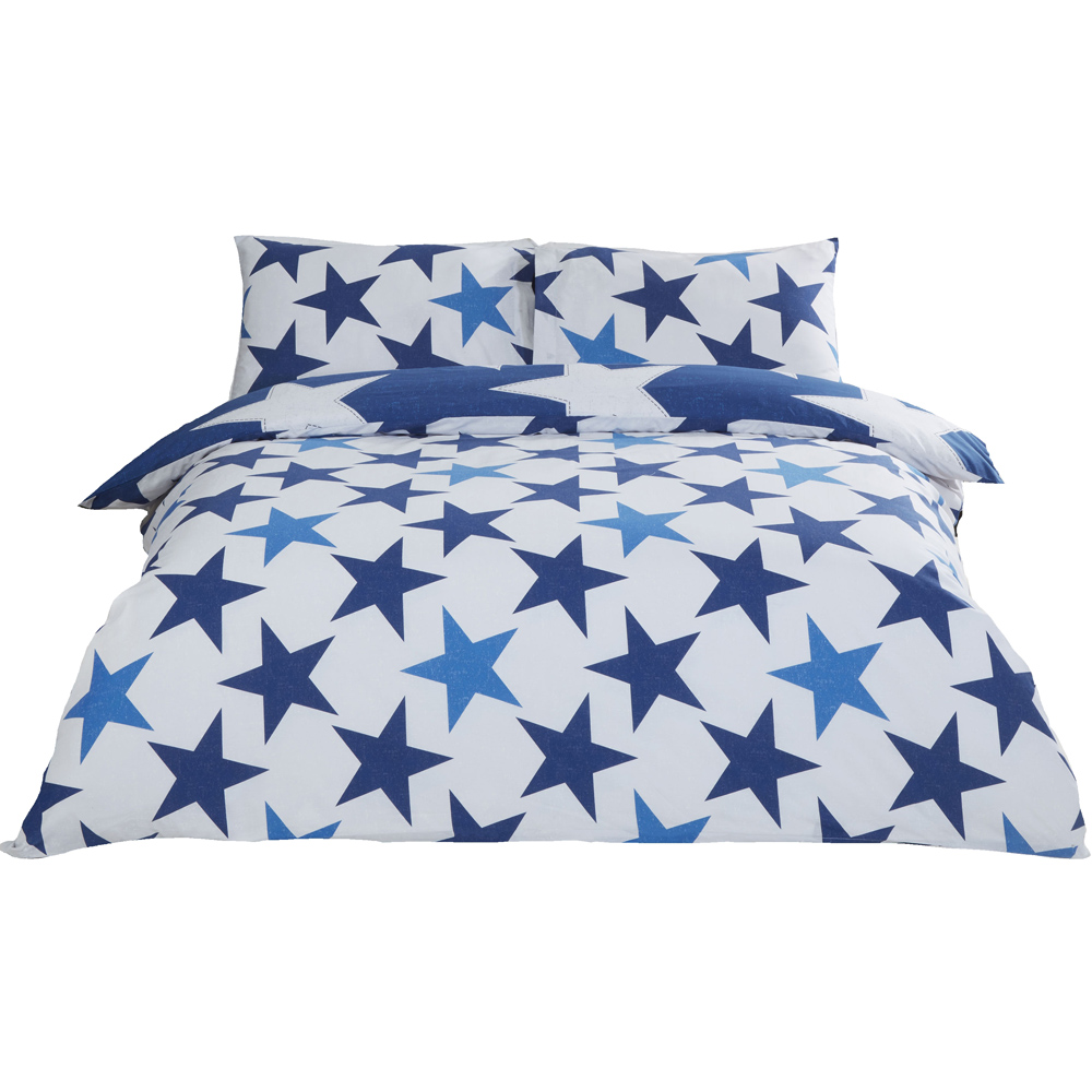 Rapport Home Single Navy All Stars Duvet Set Image 3