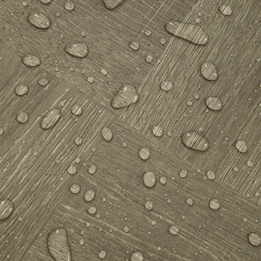 Living and Home Parquet Wood Self-Adhesive PVC Flooring Tile 30 Pack Image 6