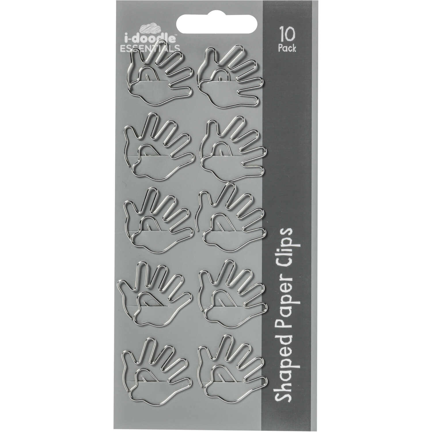 Pack of Ten Shaped Paper Clips Image 1