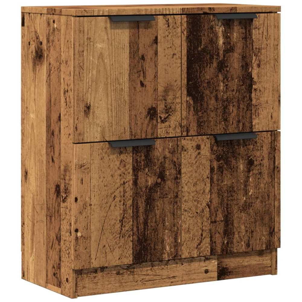 vidaXL 4 Door Old Wood Sideboard Image 2