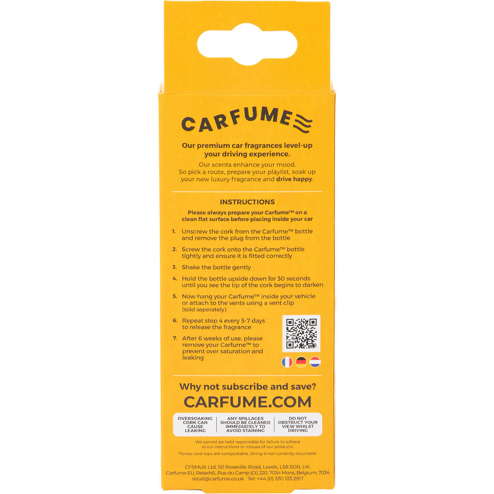 Carfume Air Freshener Brazilian Summer Image 2