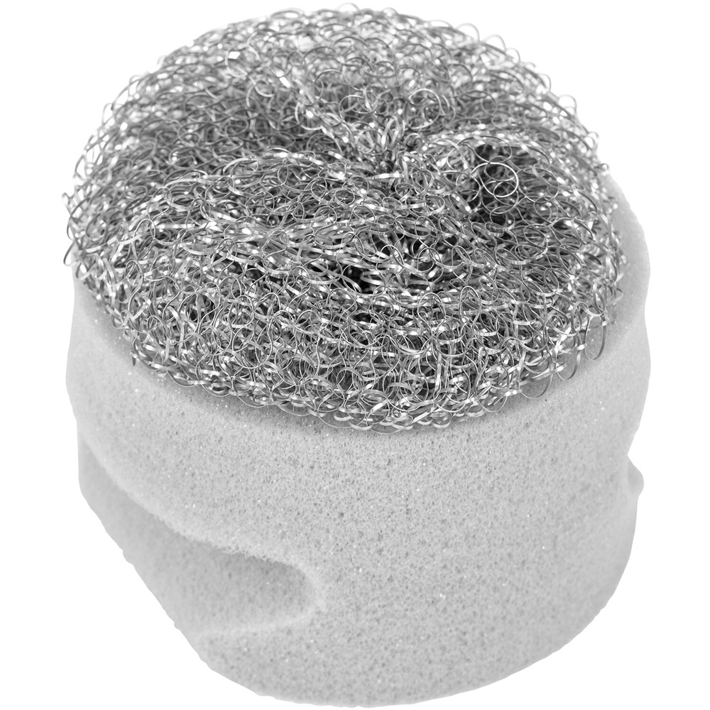 Pack of 2 Fairy Easy Grip Sponge Scourers Grey Image 2