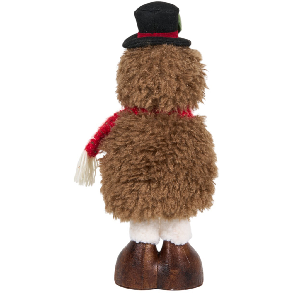 Extendable Christmas Hedgehog Standing Decoration Image 3