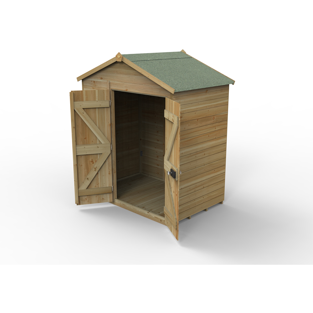 Forest Garden Timberdale 6 x 4ft Apex Shed Image 3