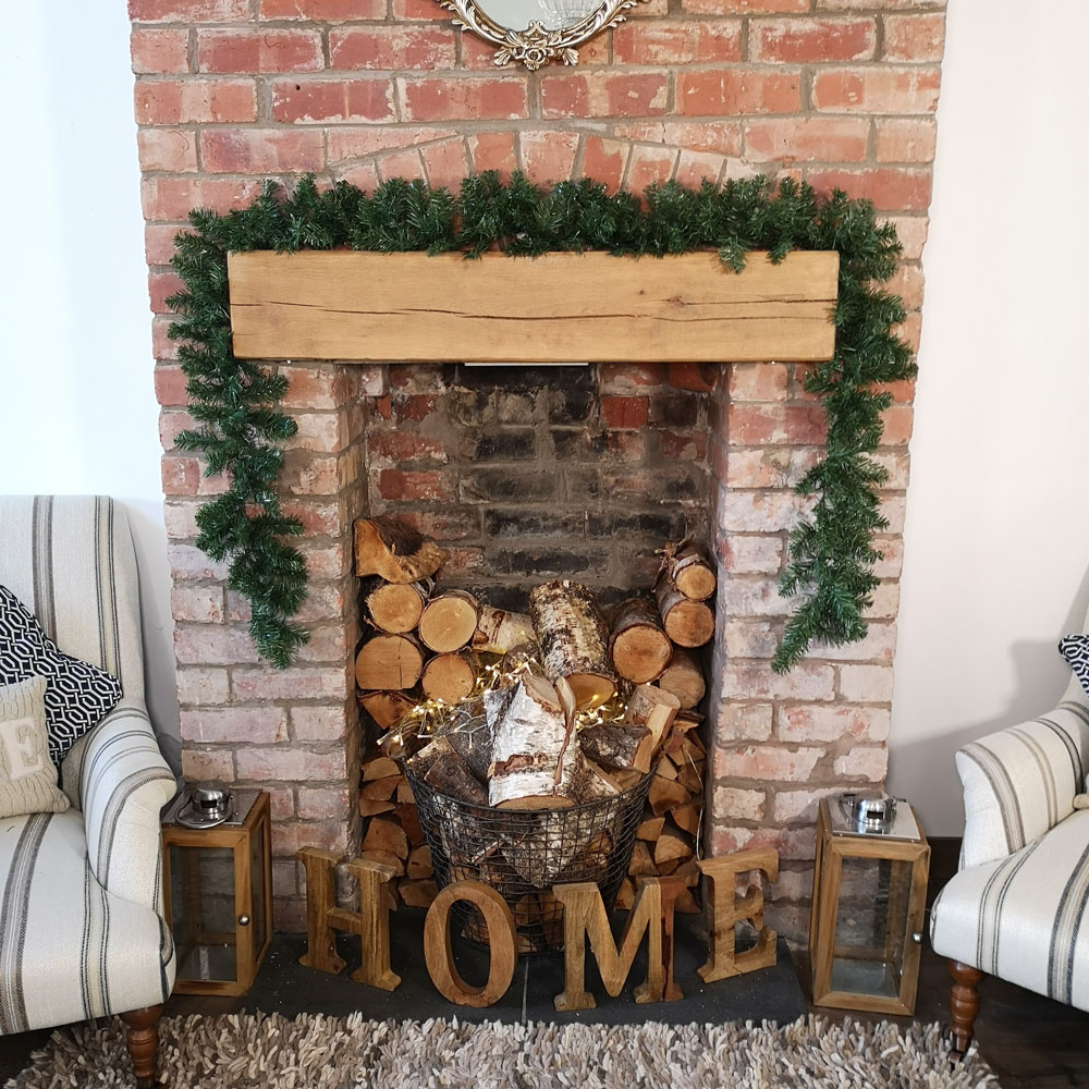 Samuel Alexander Green Imperial Pine Christmas Garland 270cm 4 Pack Image 2