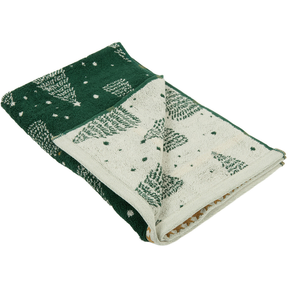 Christmas Trees Hand Towel Image 1