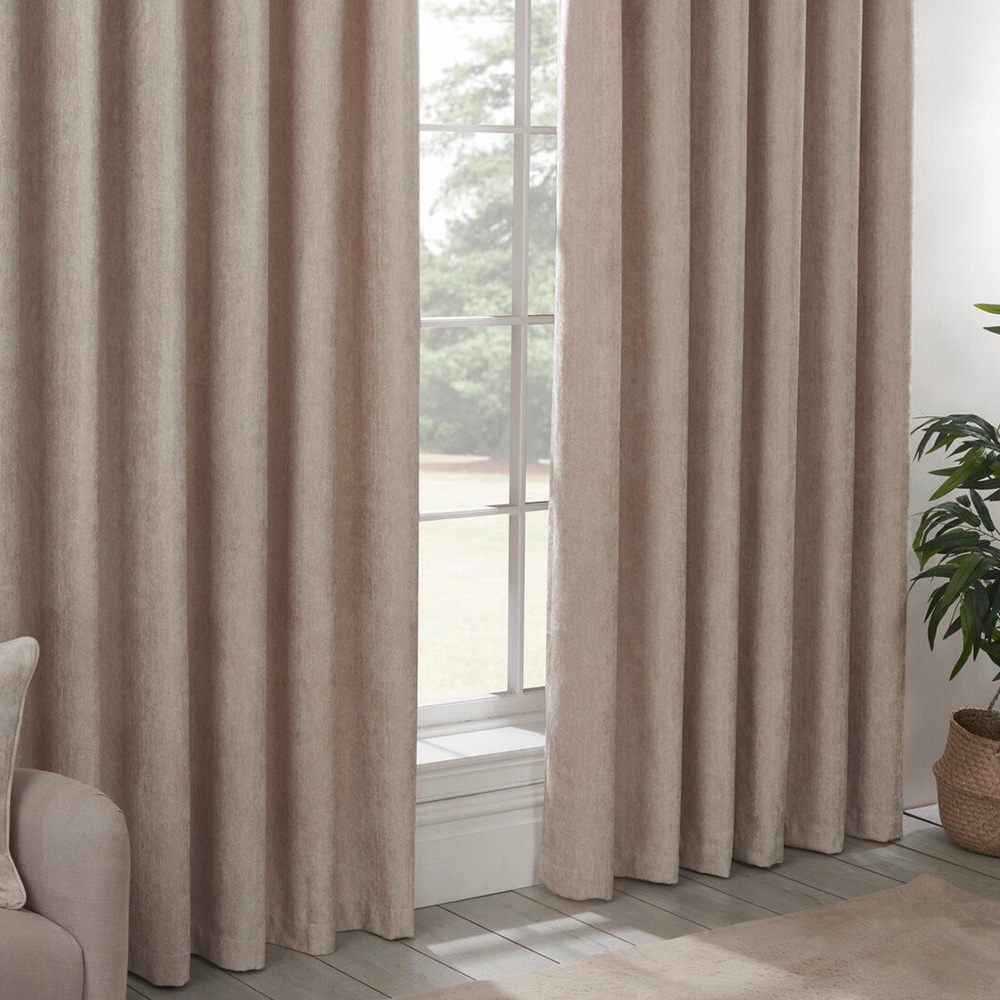 Divante Alden Thermal Curtains - Natural / 183cm / 168cm Image 6