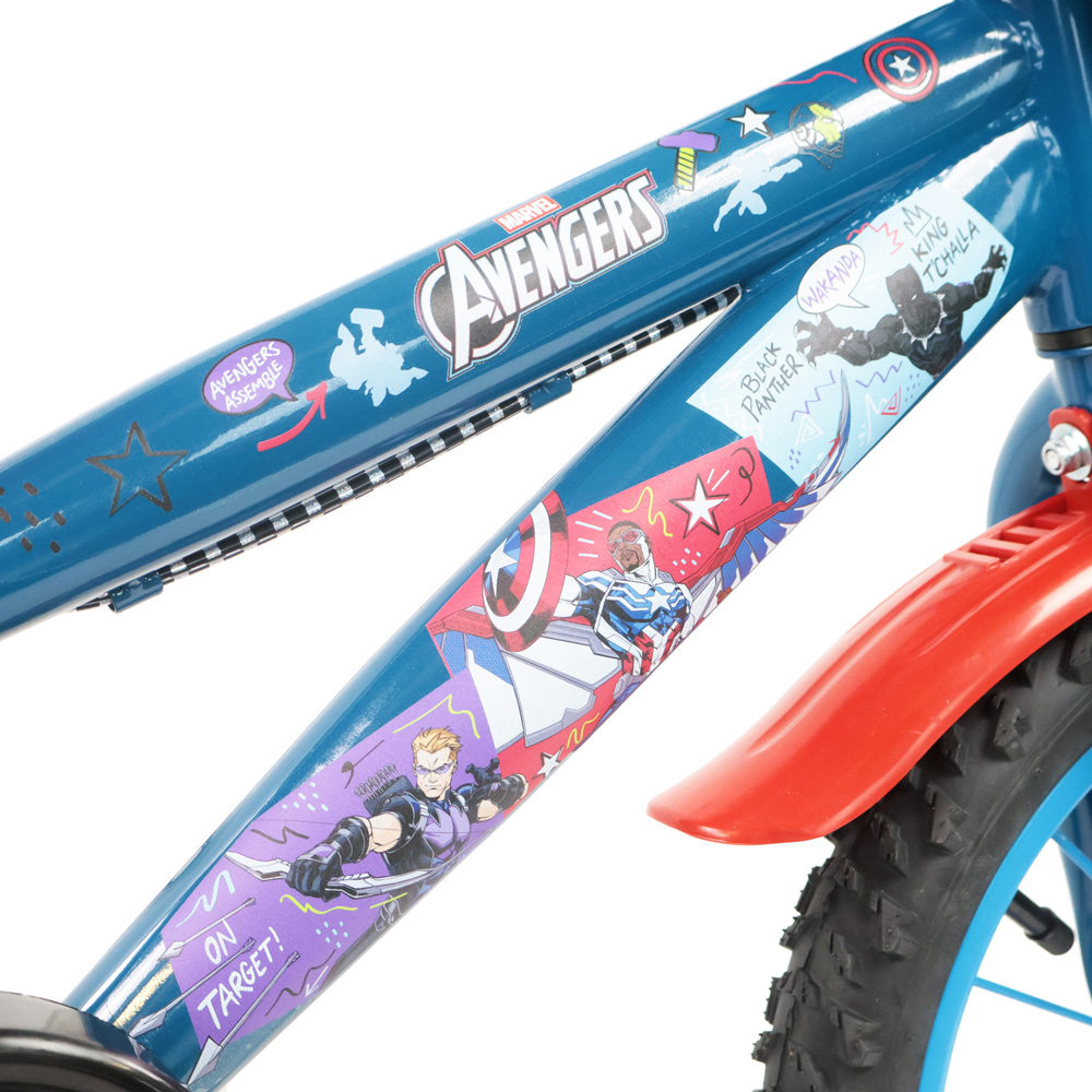 Denver Marvel Avengers 14 inch Kids Bicycle with Stabilisers Image 4