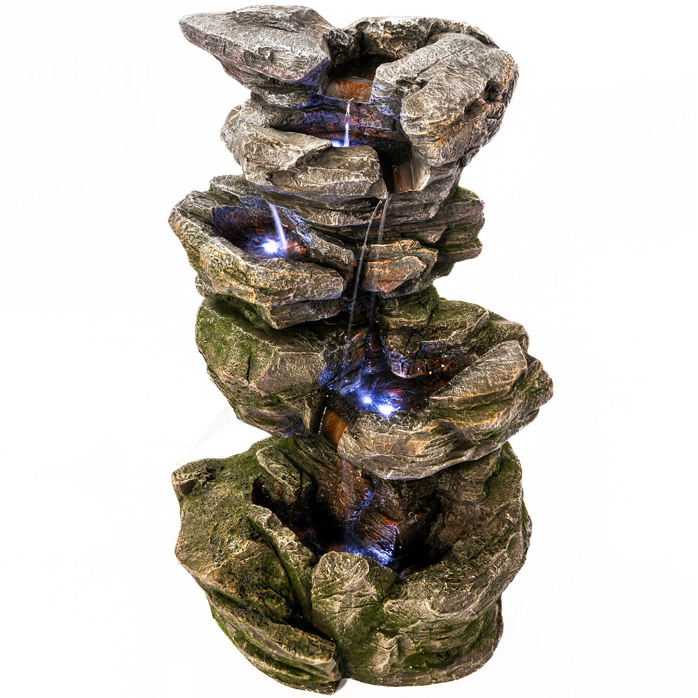 Garden Gear Cascading Rock Water Fall Water Feature Image 1