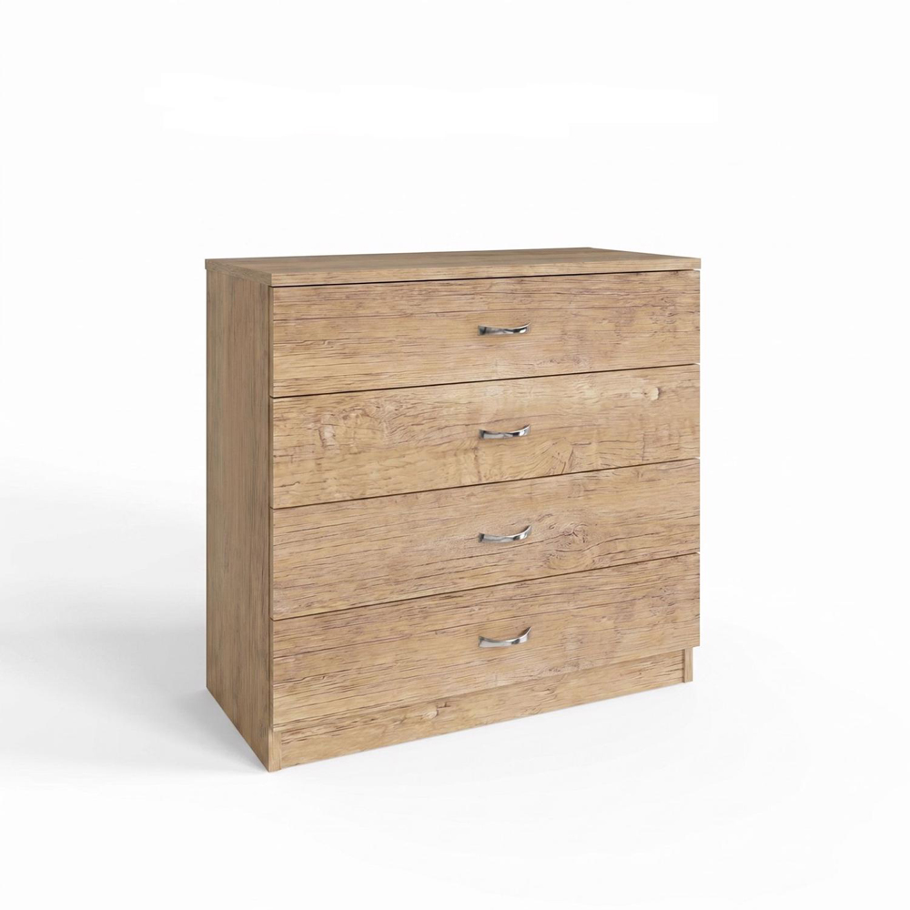FWStyle Promo Oak 3 Piece Bedroom Furniture Set Image 5