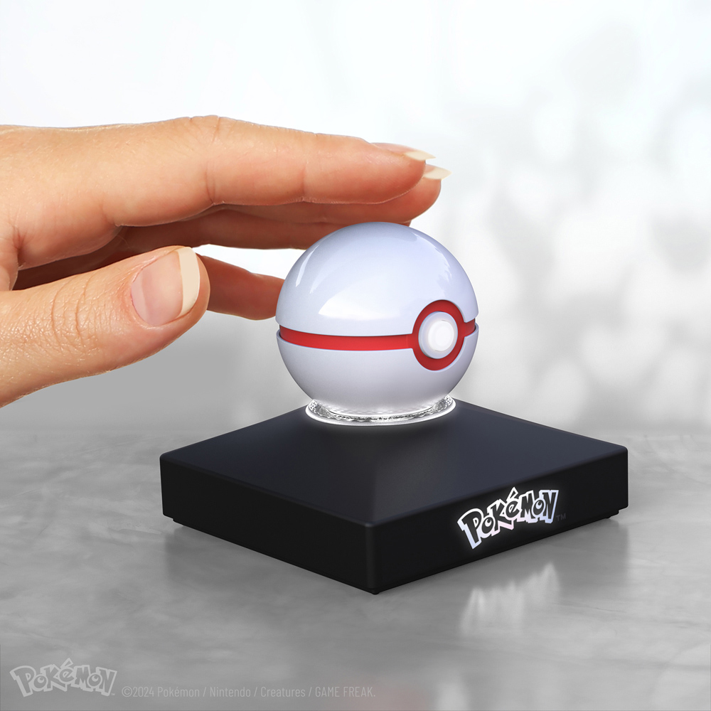 The Wand Company Pokemon Die-Cast Mini Premier Ball Replica Image 2