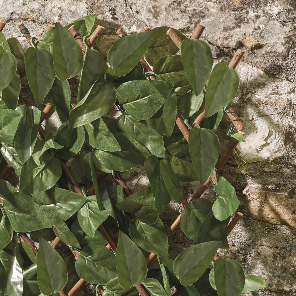 Thompson & Morgan Artificial Ivy Leaf Folding Hedge Trellis 1 x 2m Image 3