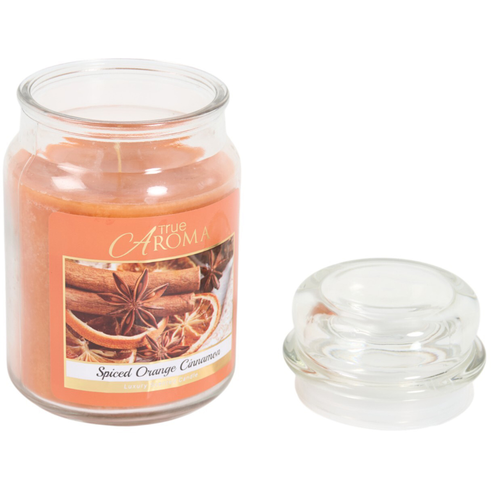 Spiced Orange and Cinnamon Mason Jar Candle Image 2