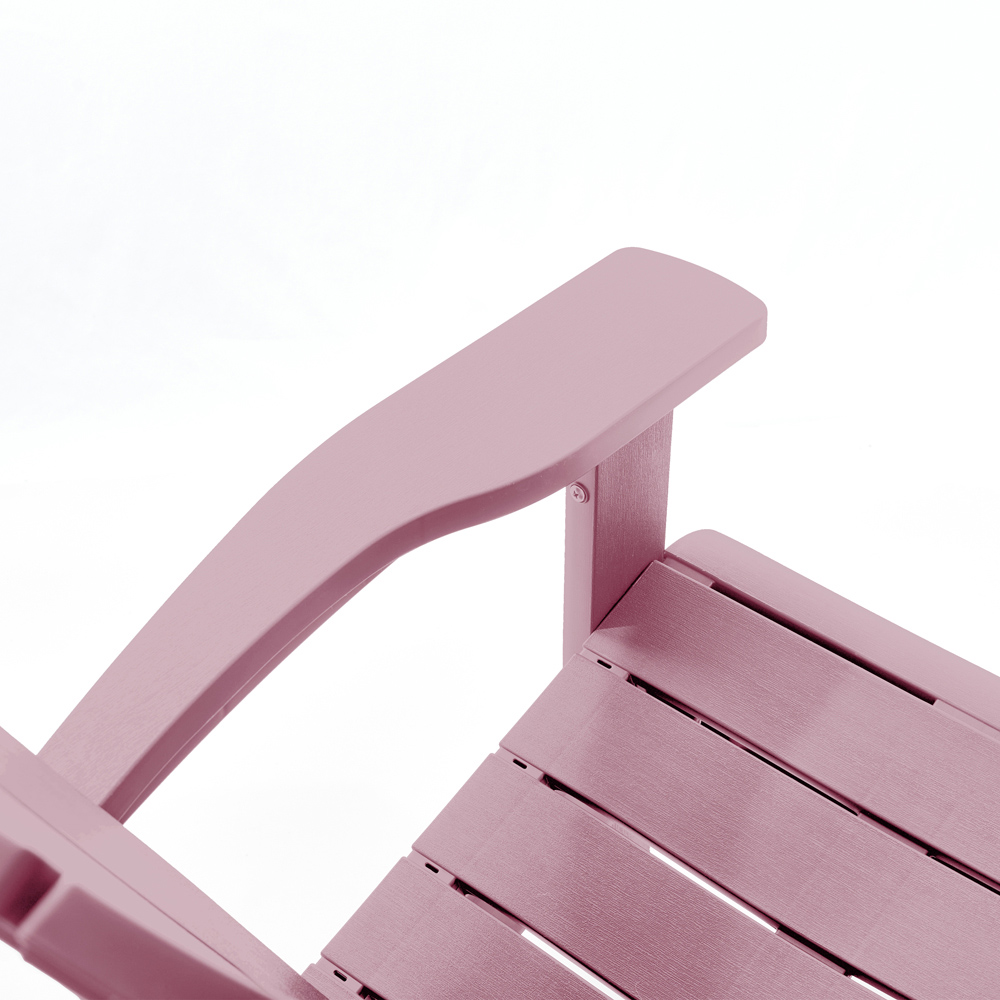 Keter Alpine Old Pink Adirondack Chair Image 4