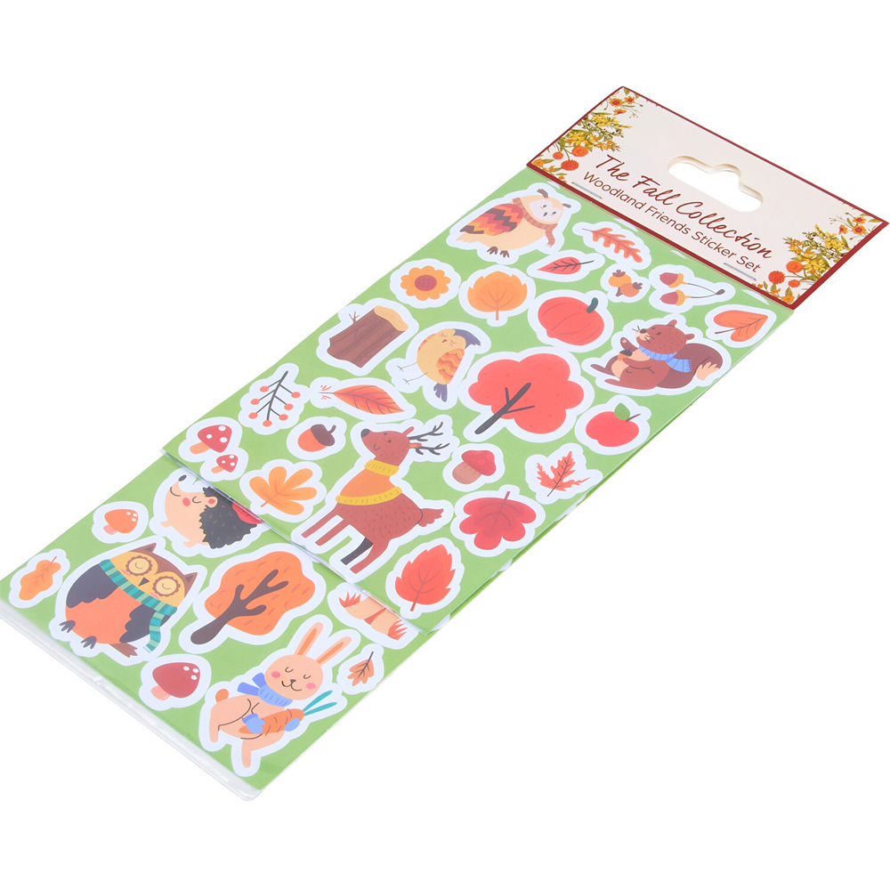 Woodland Friends Sticker Set Image 3
