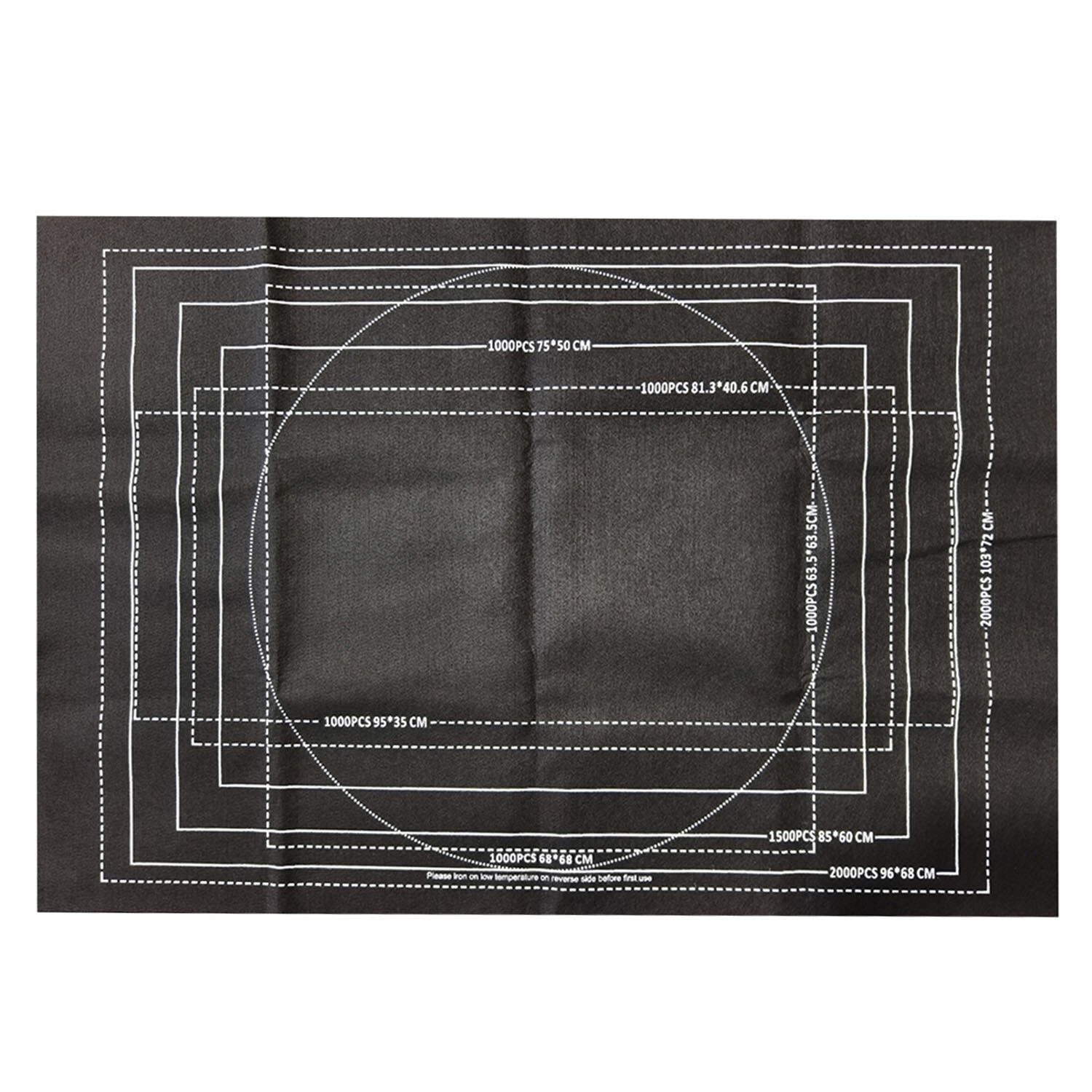 Jigsaw Roll Mat - Black Image 6
