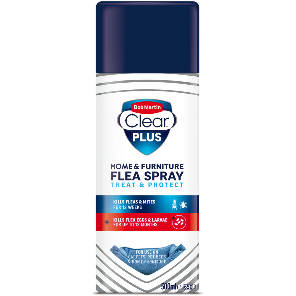 Bob Martin Clear Plus Home and Furniture Flea Spray 500ml Image