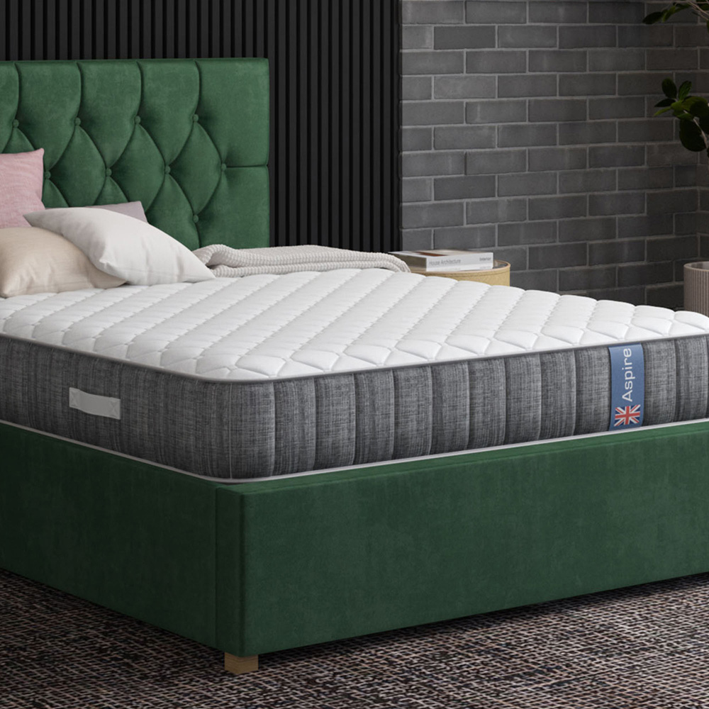 Aspire Small Single Gold Star Memory Foam Pocket Mattress Image 3