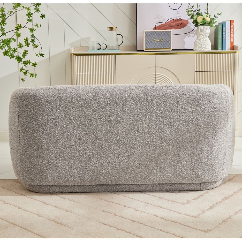 Sutton 2 Seater Taupe Sofa Image 4