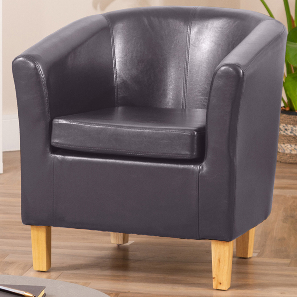 Artemis Home Meriden Grey Tub Chair Image 2