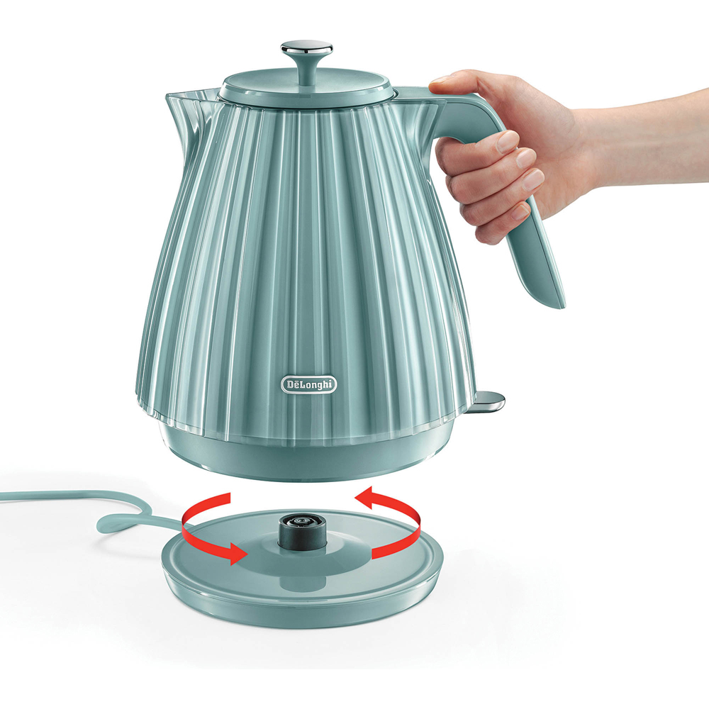 De'Longhi DL3005 Ballerina Laguna Green 1.7L Kettle 3000W Image 4