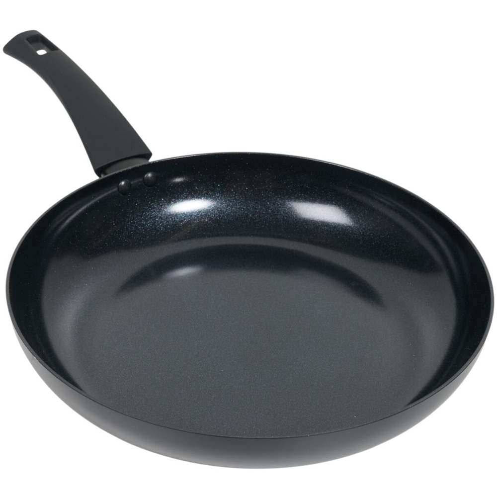 Russell Hobbs Ceramic Non Stick Coated Fry Pan Black 30cm Image 2