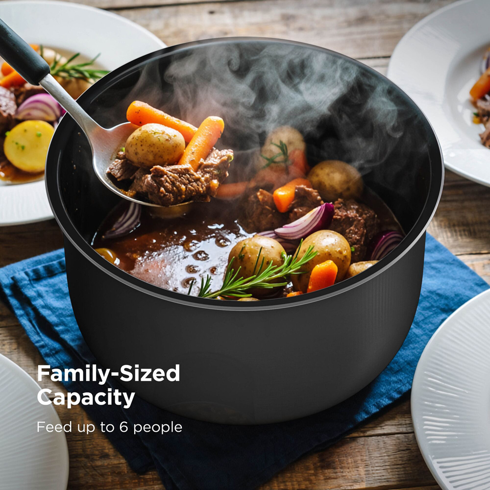 Ninja HyperHeat PC201UK 9-in-1 Grey 6L Pressure and Rice Electric Cooker Image 9