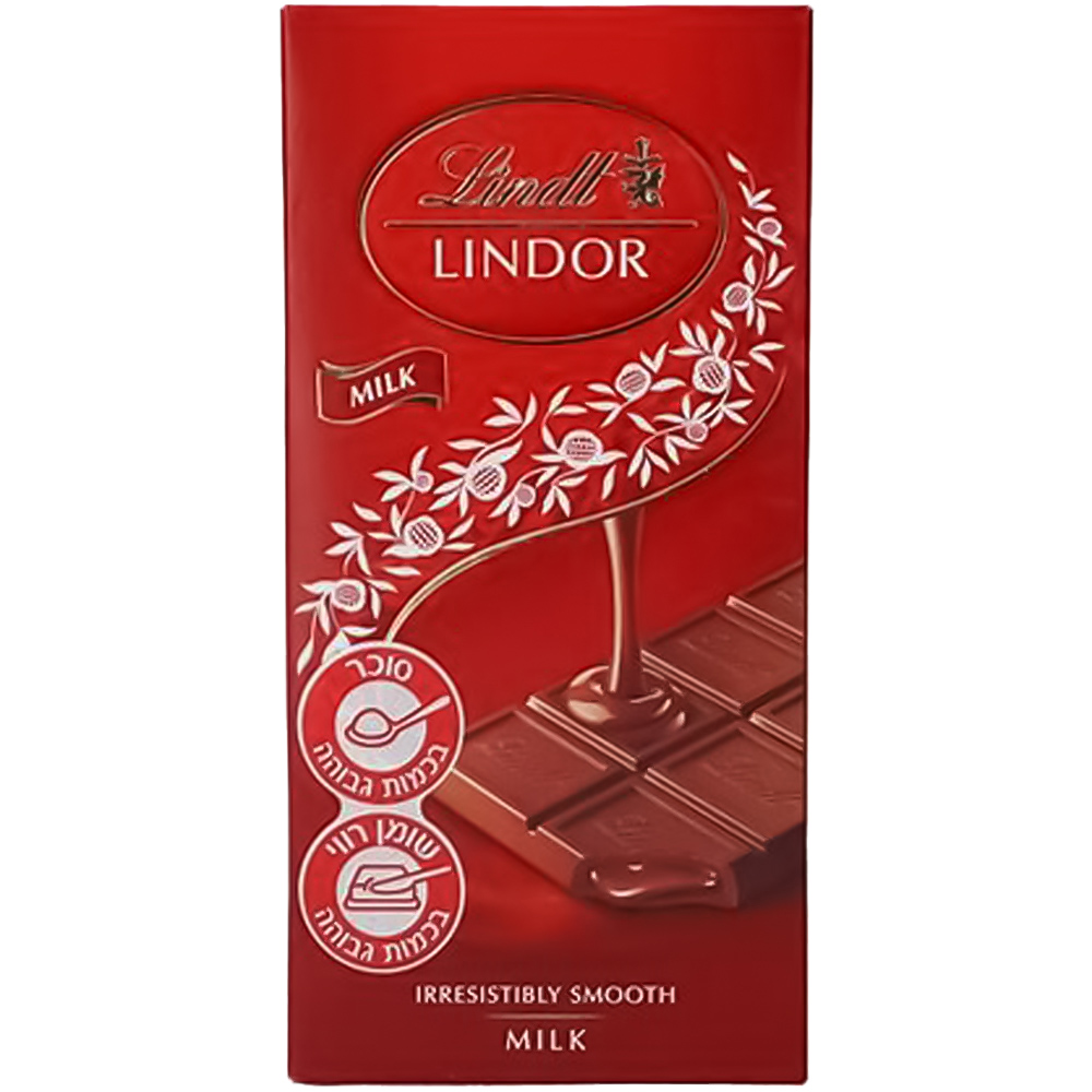 Lindt Lindor Milk Bar 100g Image