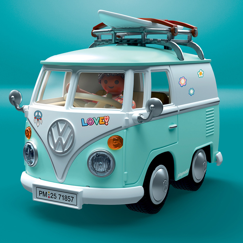 Playmobil x Volkswagen T1 Camper Playset Image 5