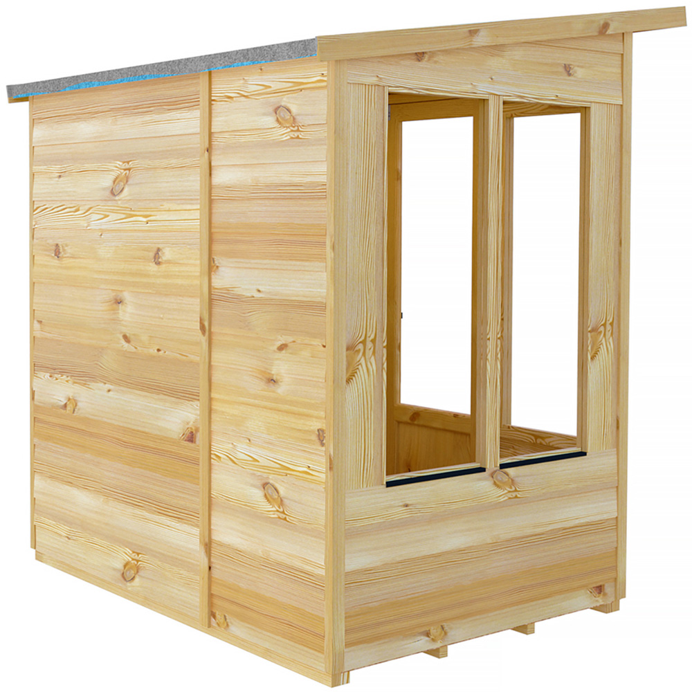 Shire Alora 6 x 4ft Overlap Pent Garden Summerhouse Image 3