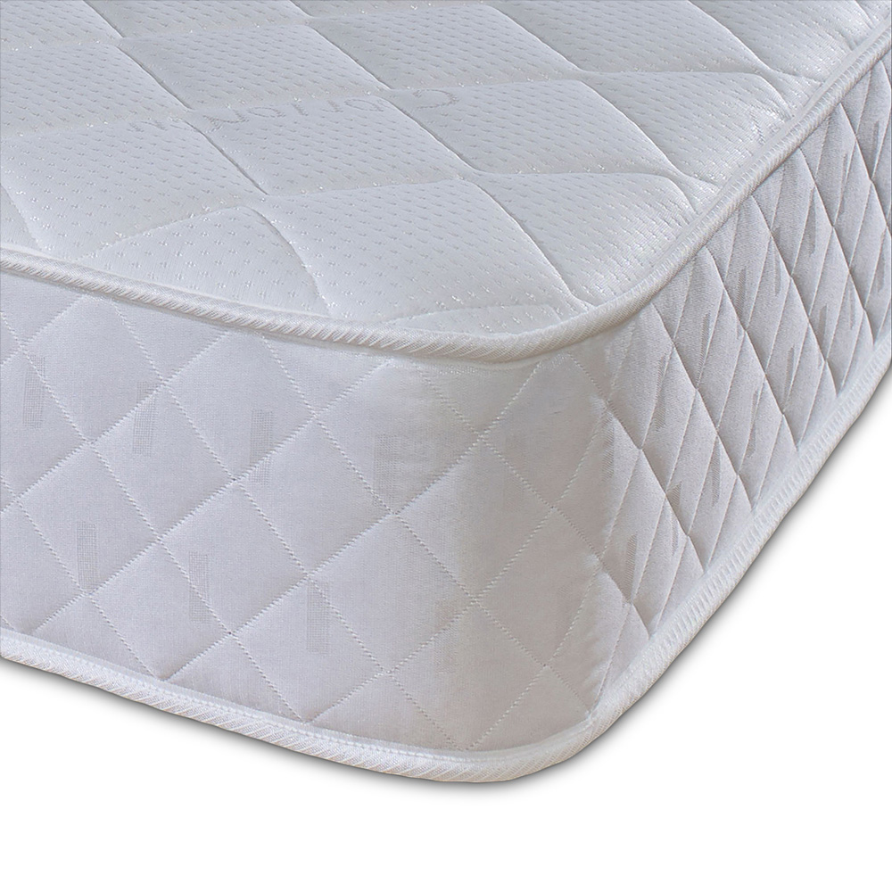 Extreme Comfort Cooltouch Double Diamond White Foam Free Open Coil Spring Mattress Image 3