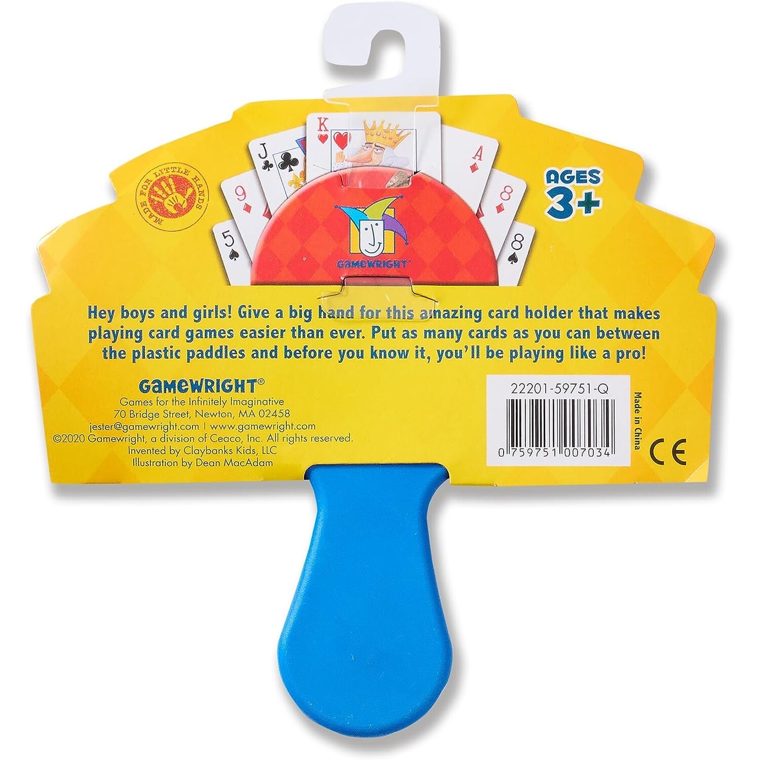 Asmodee Little Hands Card Holder - Multicolour Image 2