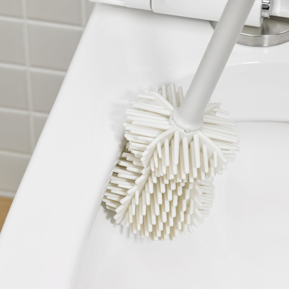 ReBorn Stone Effect Recycled Plastic Toilet Brush with Replaceable Screw-in Heads Image 7