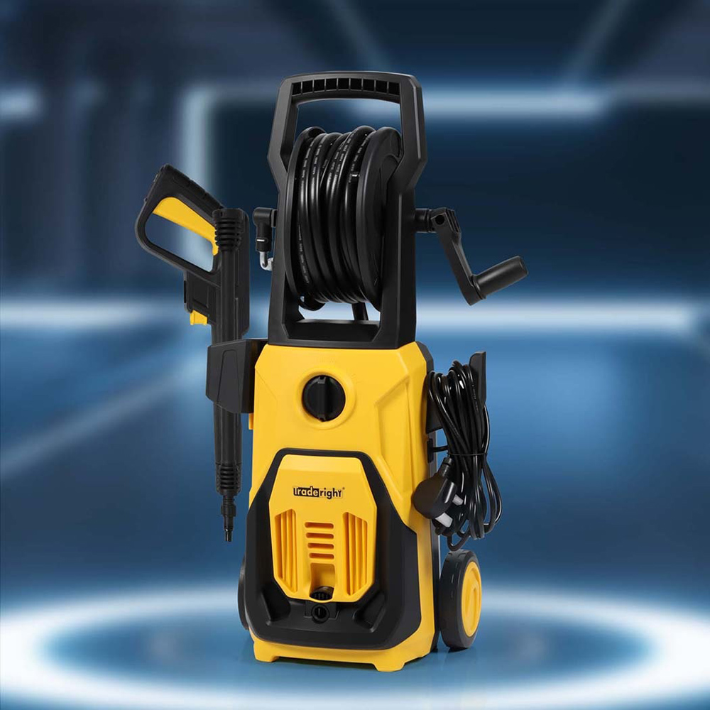 Traderight HW0291-UK 135 Bar High Power Electric Car Pressure Washer with Accessories Image 4