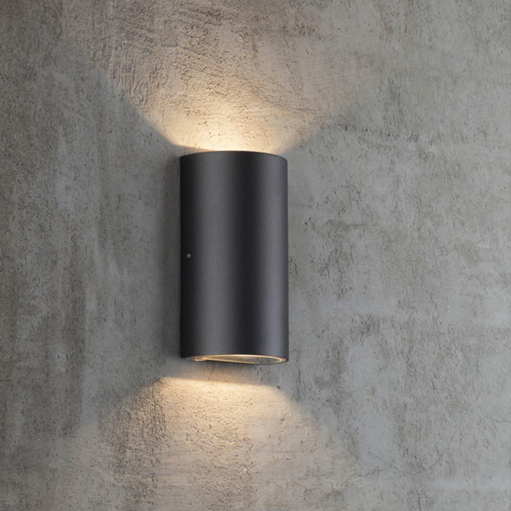 Nordlux Rold Black Round Wall Light Image 3