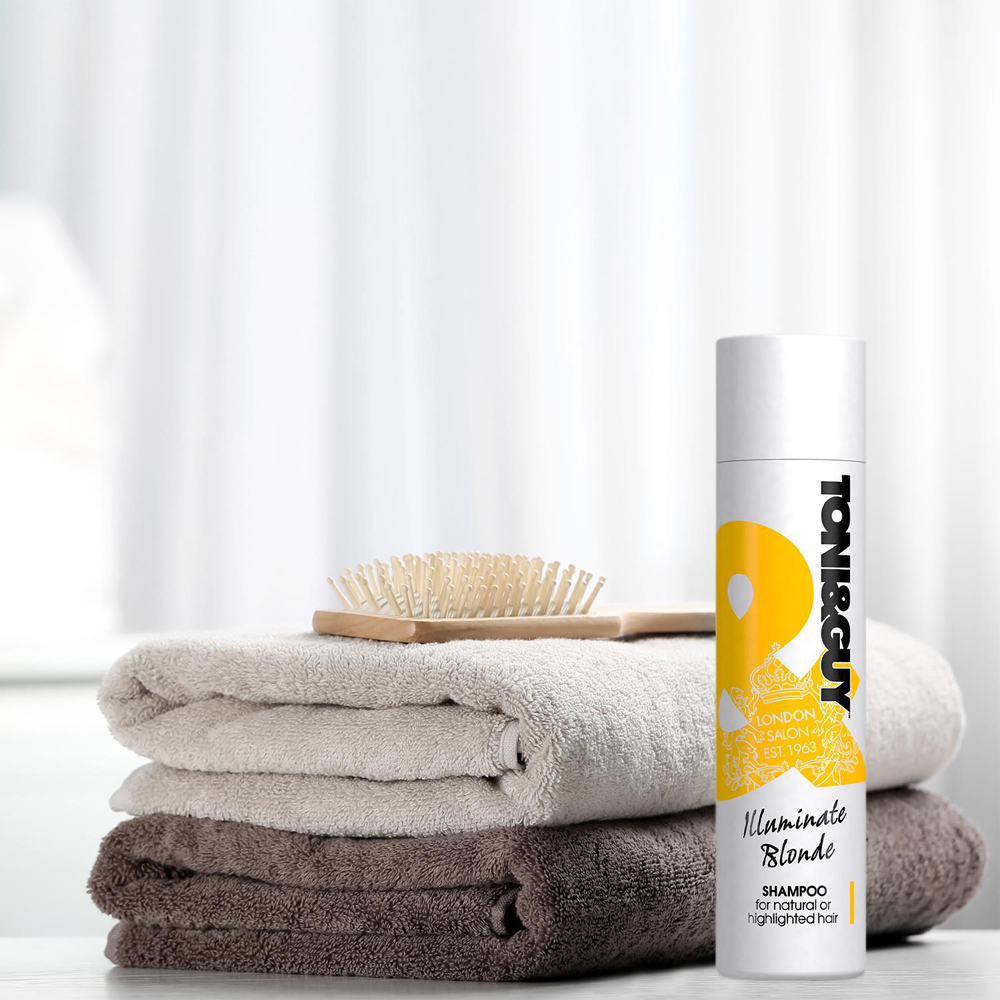 Toni & Guy Illuminate Blonde Highlighted Hair Shampoo and Conditioner 3 Pack Image 6