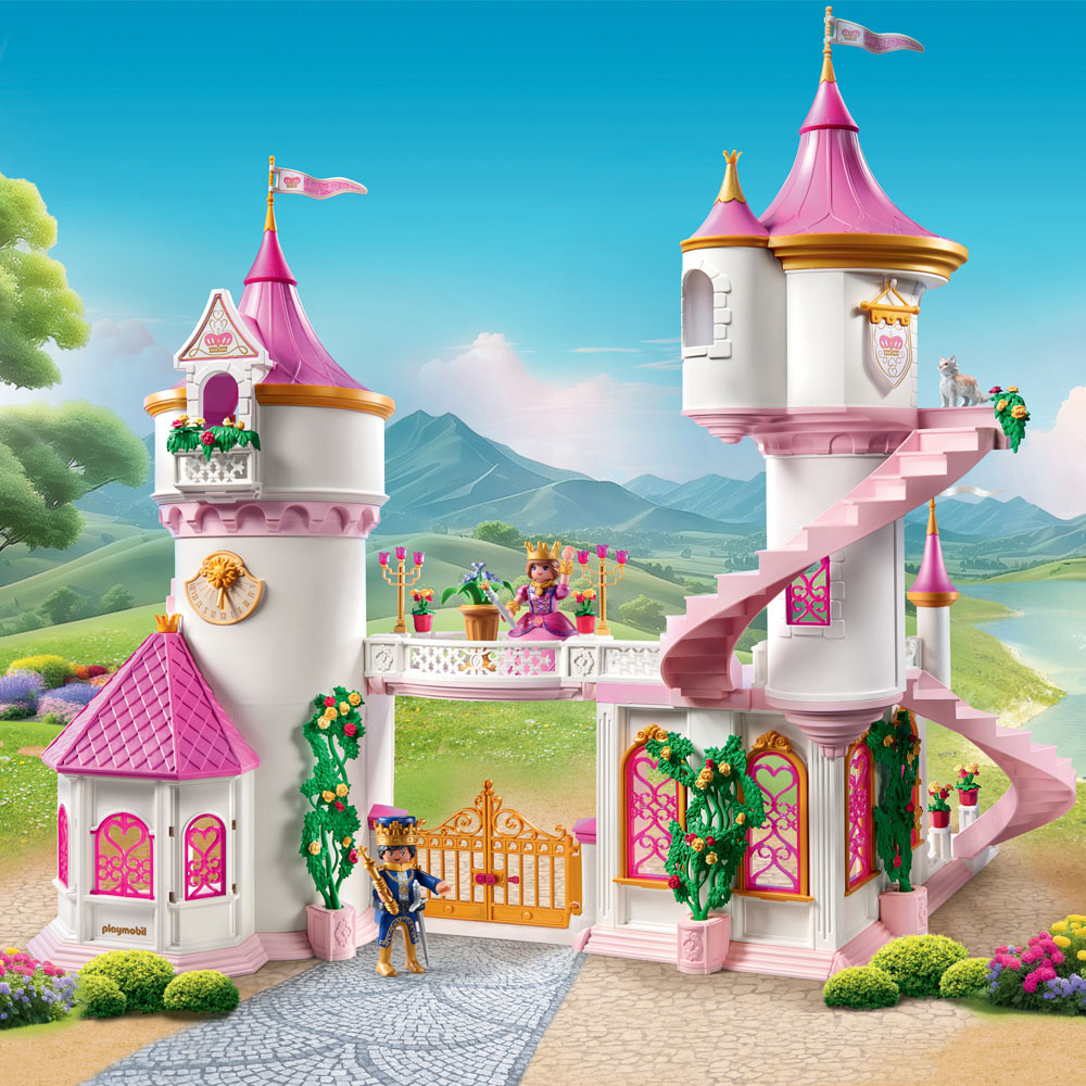 Playmobil Princess Magic Princess Castle with Royal Couple Playset Image 5