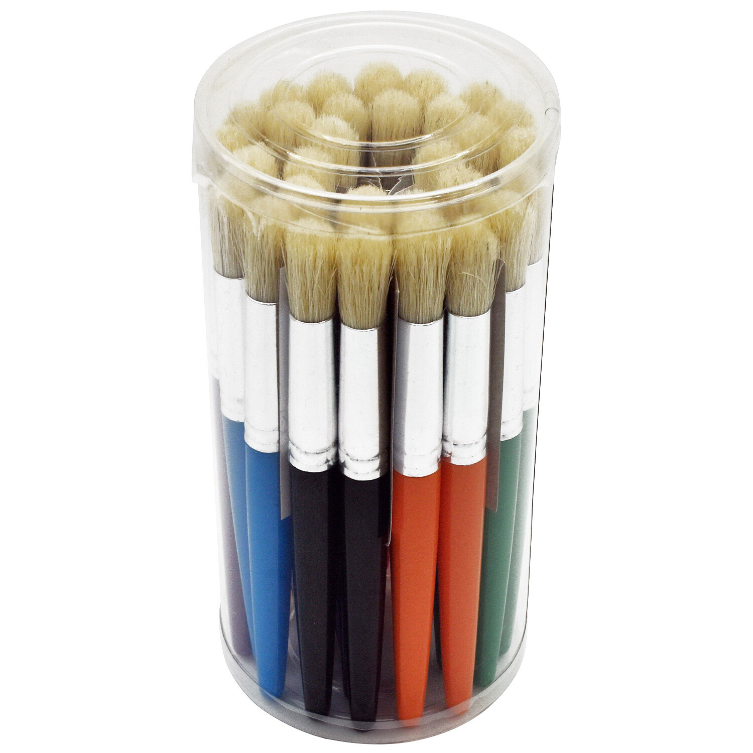Set of 30 Jumbo Paint Brushes - Multicolour Image 1