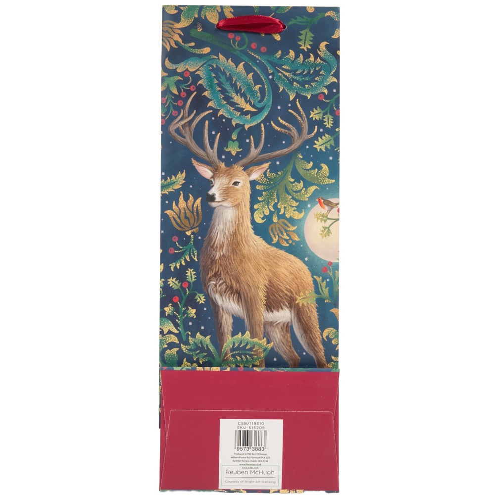 Elegant Stag Gift Bottle Bag Image 2