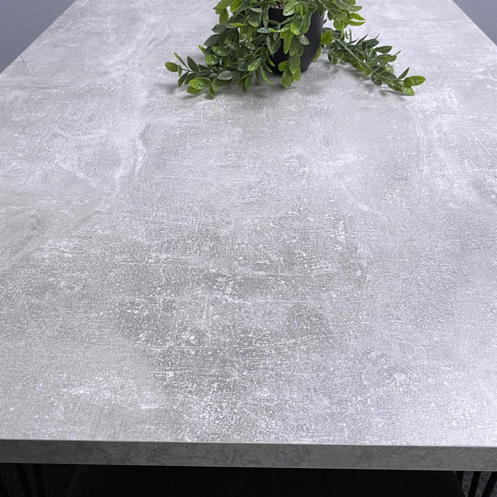 Kosy Koala Light Stone Grey Rectangular Dining Table Image 2