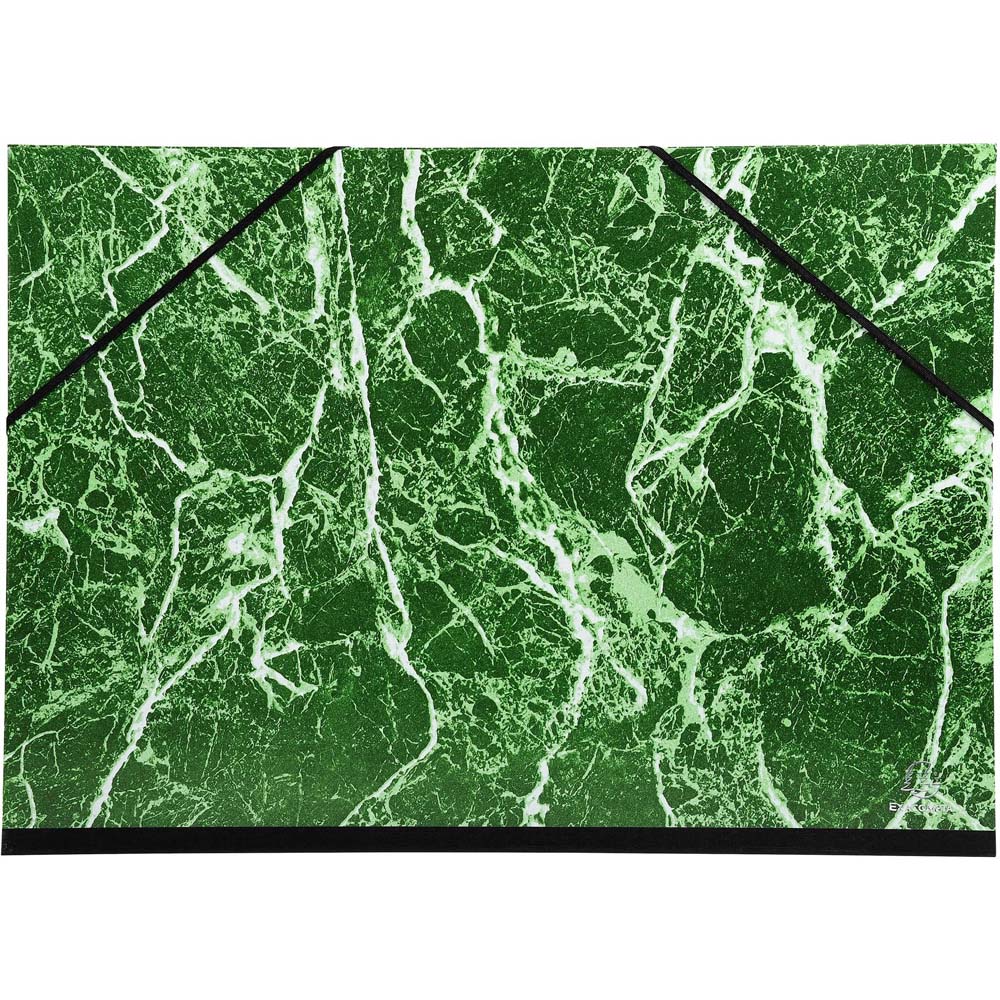 Exacompta Marbled Green Art Folder 32 x 45cm 10 Pack Image